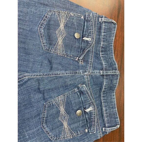 Riders By Lee Curvy Fit Denim Capris Size 8 - Picture 4 of 10